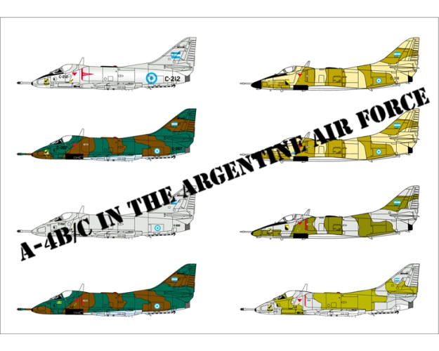 A-4 B/C En la Fuerza Aerea Argentina