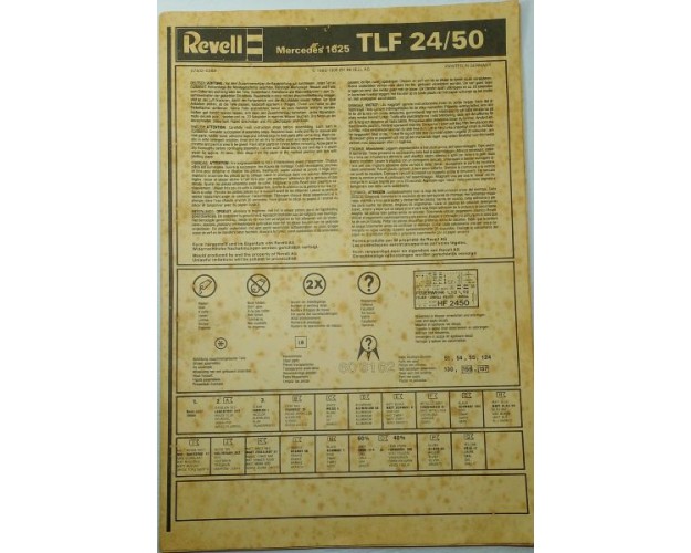 MERCEDES BENZ 1625 TLF 24/50 - 1/24