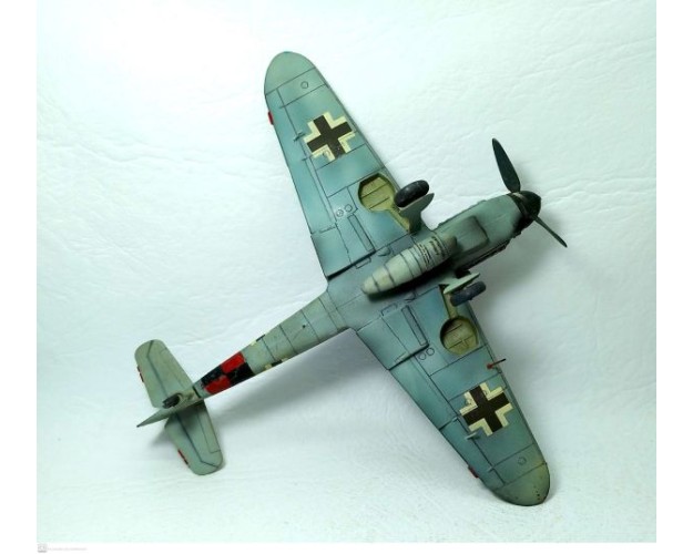 MESSERCHMITT BF-109 G-10 / 2 AMARILLO 1/48
