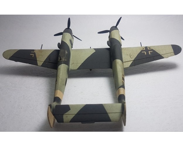 MESSERSCHMITT BF-109 Z - ZWILLING - 1/72