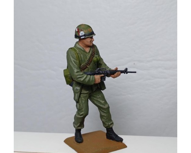 Soldado americano en Vietnam