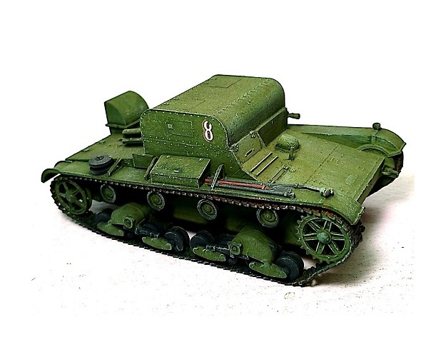 T-26T TANQUE LIGERO SOVIÉTICO DE OBSERVACIÓN Y RECONOCIMIENTO