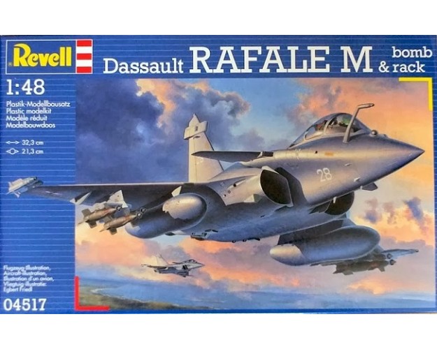 DASSULT RAFALE M & BOMB RACK