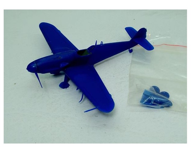 MESSERSCHMITT BF-109K 1/72 semiarmado