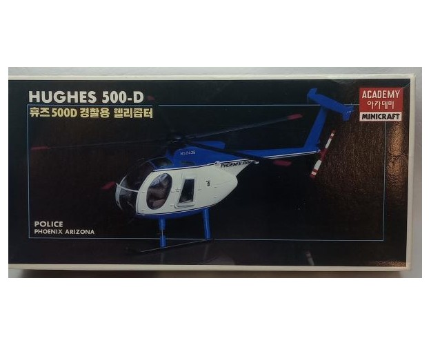 HUGHES 500-D POLICE + MOTO