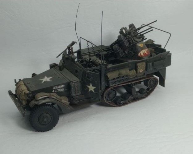 US M16 HALF TRACK MULTIPLE GUN MOTOR CARRIAGE