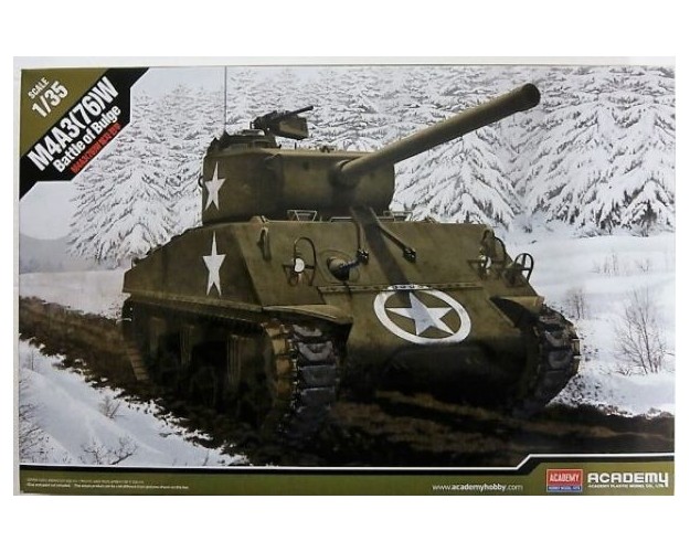 M4A3 Sherman (76)W Battle of Bulge