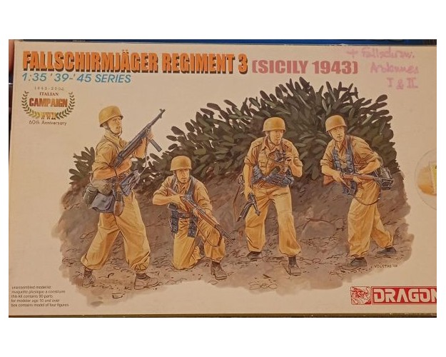 FALLSCHIRMJÄGER REGIMENT 3 (SICILY 1943)