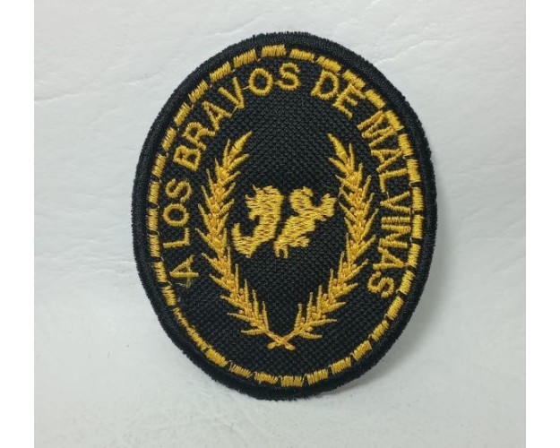 PARCHE "A LOS BRAVOS DE MALVINAS"