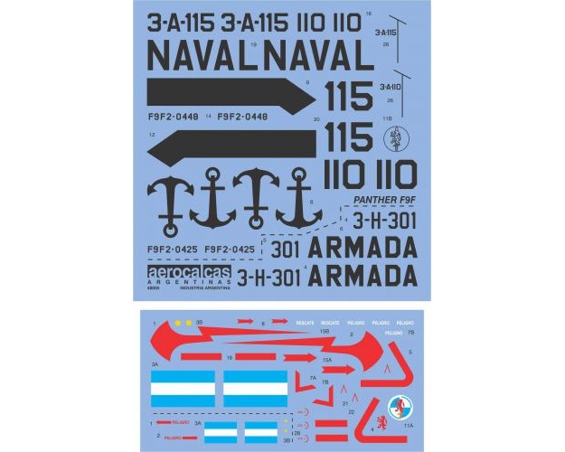 Panther F9F Naval *** UH-1H InfanteriÂ­a de Marina (48005)