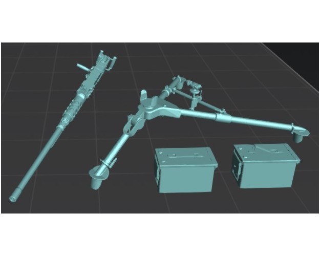 Ametr. pesada Browning M2 .50 (Op. 1) (x5)