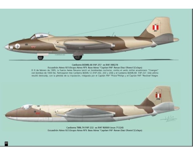 Canberra en Argentina, Chile & Perú