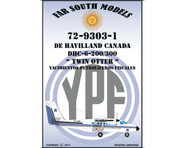 DE HAVILLAND CANADA DHC-6-200/300 "TWIN OTTER" - YPF