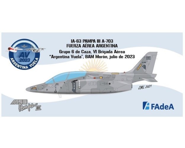 TAZA: IA-63 PAMPA III A-703