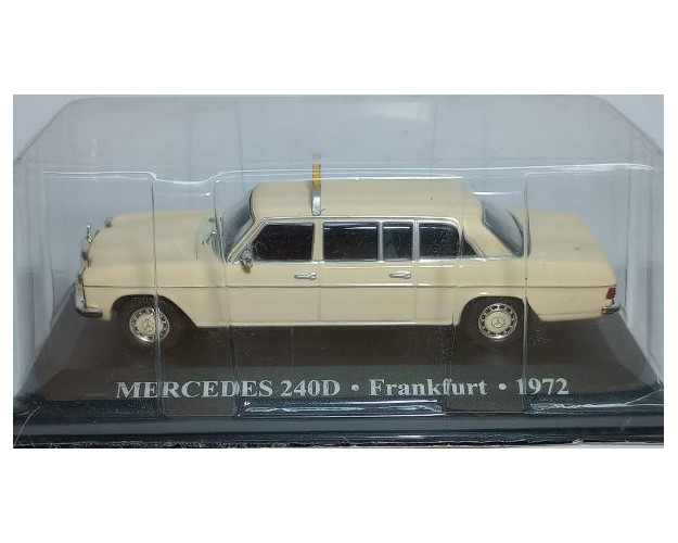 MERCEDES 240D - FRANKFURT - 1972