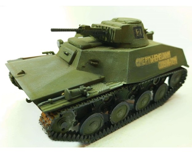 T-40 TANQUE LIGERO ANFIBIO SOVIÉTICO