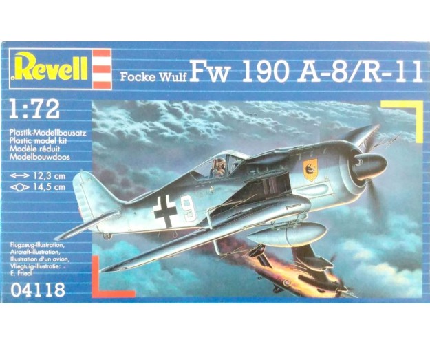 FOCKE WULF FW 190 A-8/R-11 + SET DE ARMAMENTO Y PITOT MASTER DE METAL