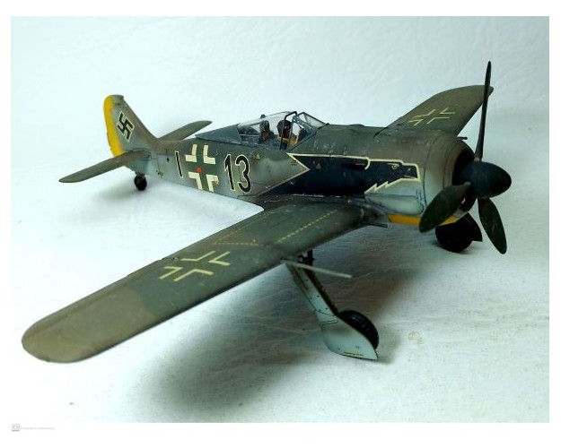 FOCKE-WULF FW-190 A-3 - HANS HAHN - JG2 - 1/48