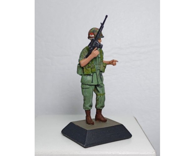 Soldado americano en Vietnam (metal 1/32)