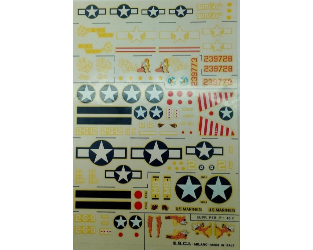 P61 BLACK WIDOW & SBD DAUNTLESS