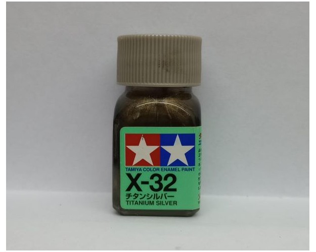 TITANIUM SILVER - ENAMEL TAMIYA