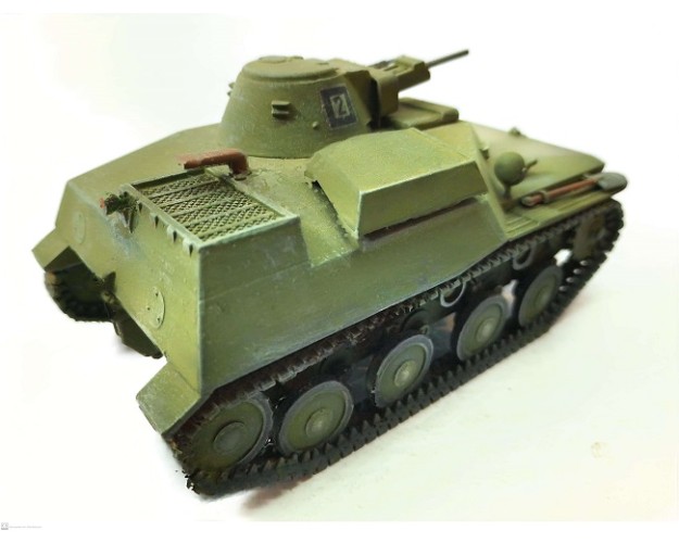 T-40 TANQUE LIGERO ANFIBIO SOVIÉTICO