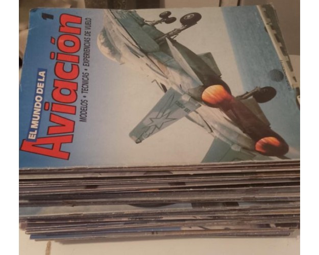 EL MUNDO DE LA AVIACIÓN - 100 FASCÍCULOS