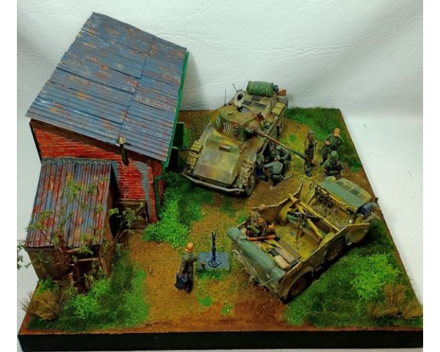 DIORAMA: LA WEHRMACHT EN FRANCIA - 1944