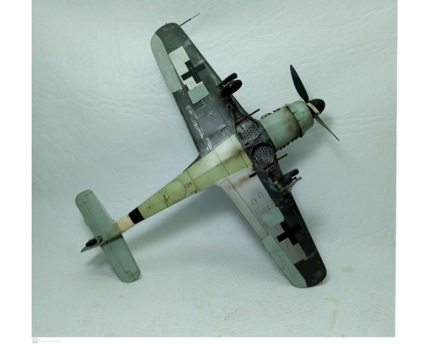 FOCKE-WULF FW-190 D9 - 4 MARRÓN - 1/48