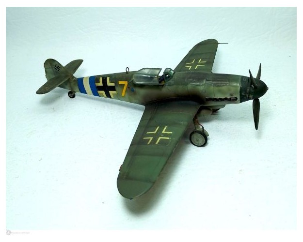 MESSERCHMITT BF-109 G-10 / 7 AMARILLO 1/48