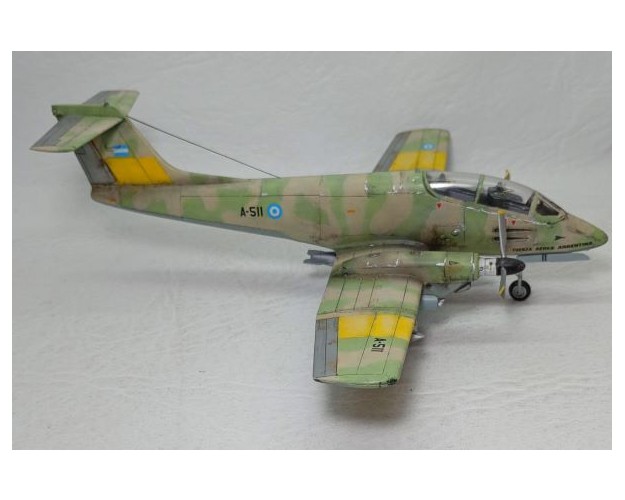 IA-58 PUCARÁ - A-511 - MALVINAS 1982 - MAYOR TOMBA - 1/72