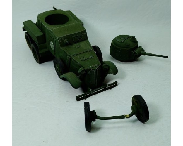 LOTE DE CUATRO VEHÍCULOS PARA REPARAR: BA10 - T38 - AMX13 VCI - PZ.26