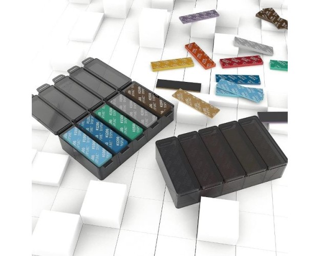 JUEGO PROFESIONAL DE LIJAS EN ESPONJA PARA MAQUETAS - #1000 #1200 #1500 #2000 #2500