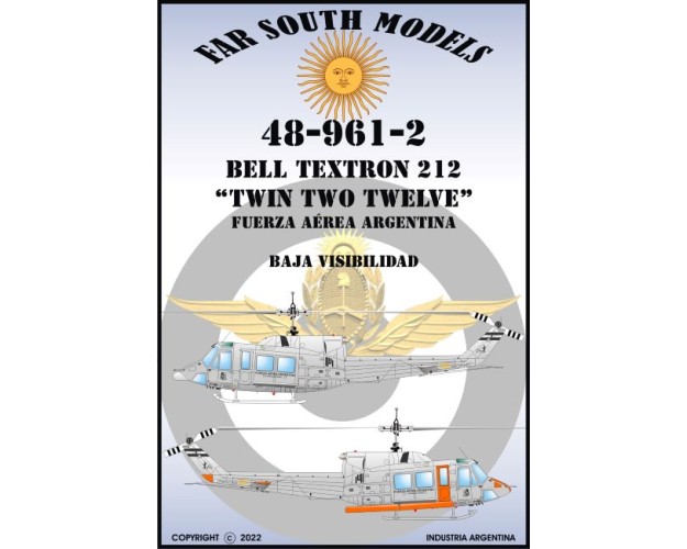 BELL 212 TWIN TWO TWELVE - EA / FAA - 1/48