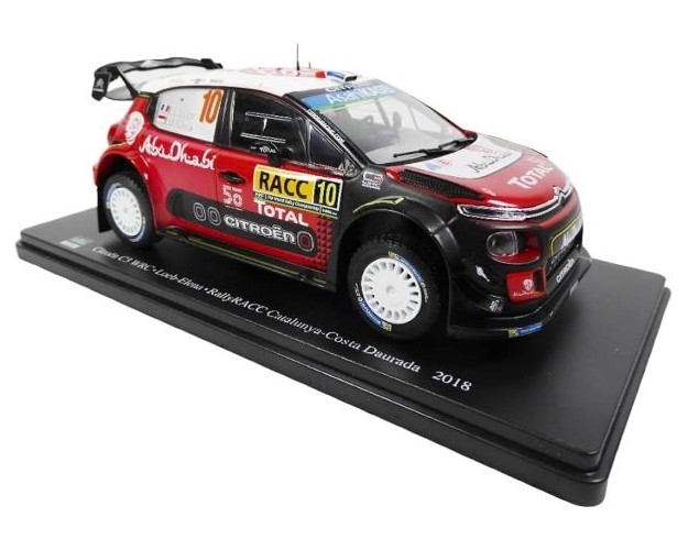 CITRÖEN C3 WRC - LOEB-ELENA - RALLY RAAC 2018