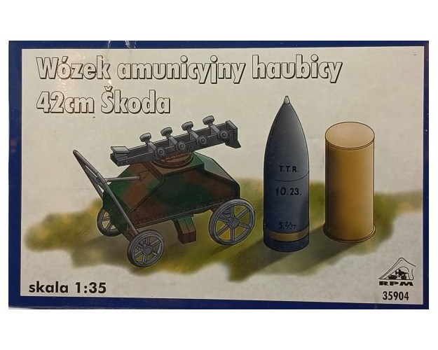 WOZEK AMUNICYJNI HAUBICY 42CM SKOD