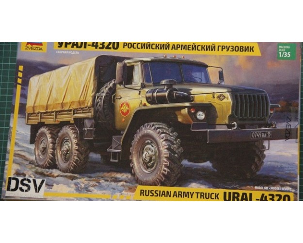 RUSSIAN ARMY TRUCK URAL-4320