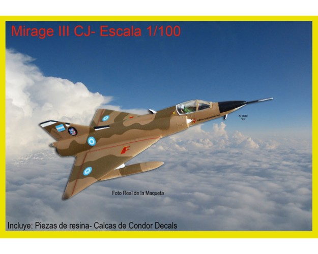 AMD MIRAGE III C – CALCAS FUERZA AÉREA ARGENTINA