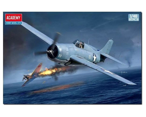 USN F4F-4 WILDCAT "BATTLE OF MIDWAY"