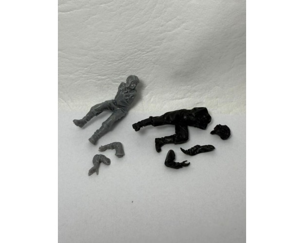 Tripulantes soviéticos de tanques x 2 WWII