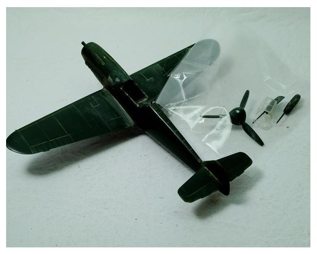 MESSERSCHMITT BF-109G 1/72 semiarmado