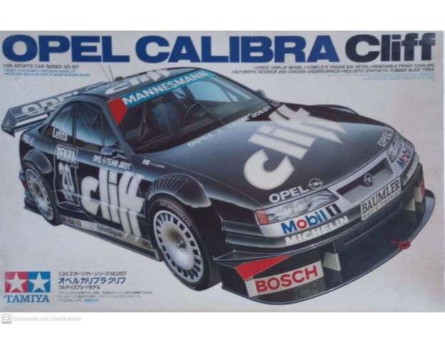 OPEL CALIBRA CLIFF ESCALA 1/24 TAMIYA