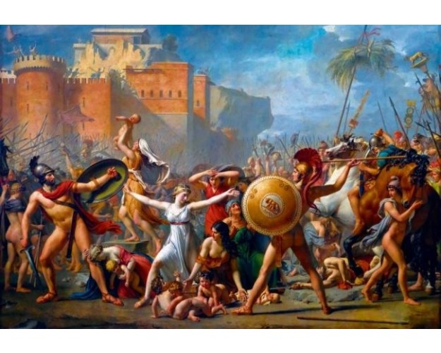 THE INTERVENTION OF THE SABINE WOMEN, 1799