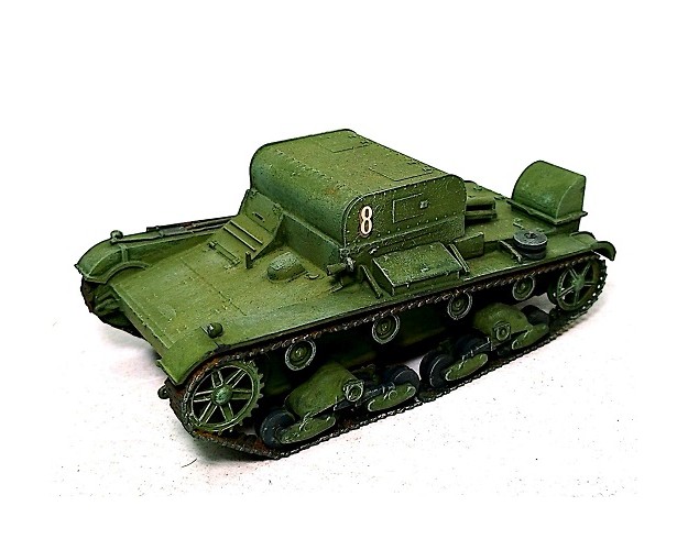 T-26T TANQUE LIGERO SOVIÉTICO DE OBSERVACIÓN Y RECONOCIMIENTO