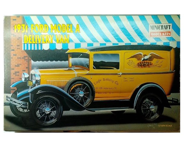 1931 FORD MODEL A DELIVERY VAN - 1/16