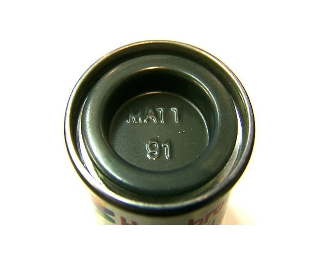 No 91 Black Green Matt