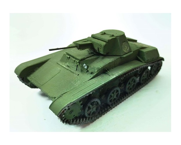 T-60 TANQUE SOVIÉTICO LIGERO