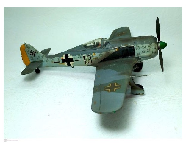 FOCKE-WULF FW-190A - JOSEF PRILLER - JG26 - 1/48