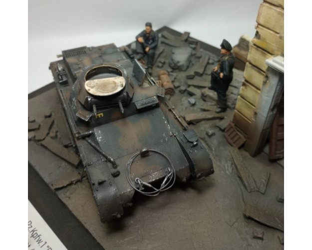 DIORAMA PANZER I - FRANCIA - JUNIO 1940