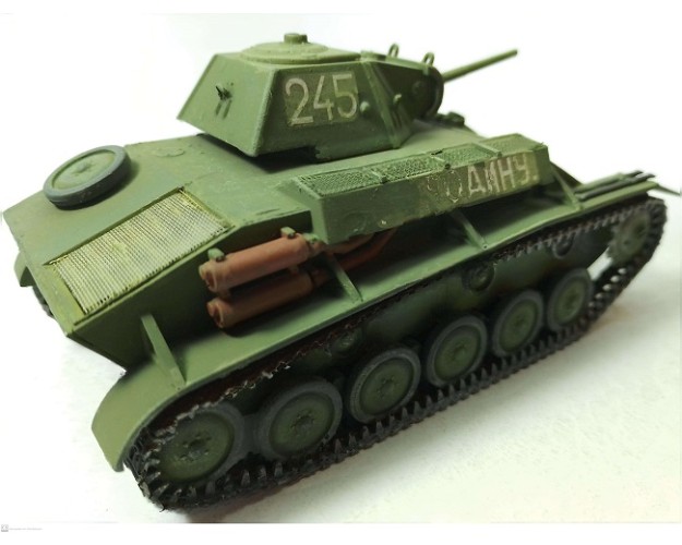 T-70 TANQUE LIGERO SOVIÉTICO